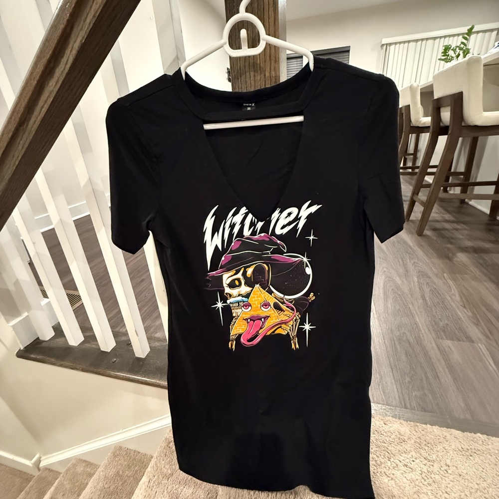 Black Witcher Graphic T-Shirt